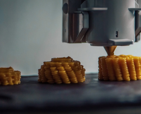 کاربرد پرینتر سه بعدی در صنعت غذا