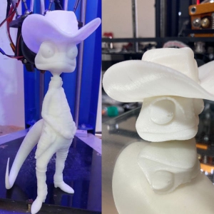 چاپ آدمک با پرینتر سه بعدی